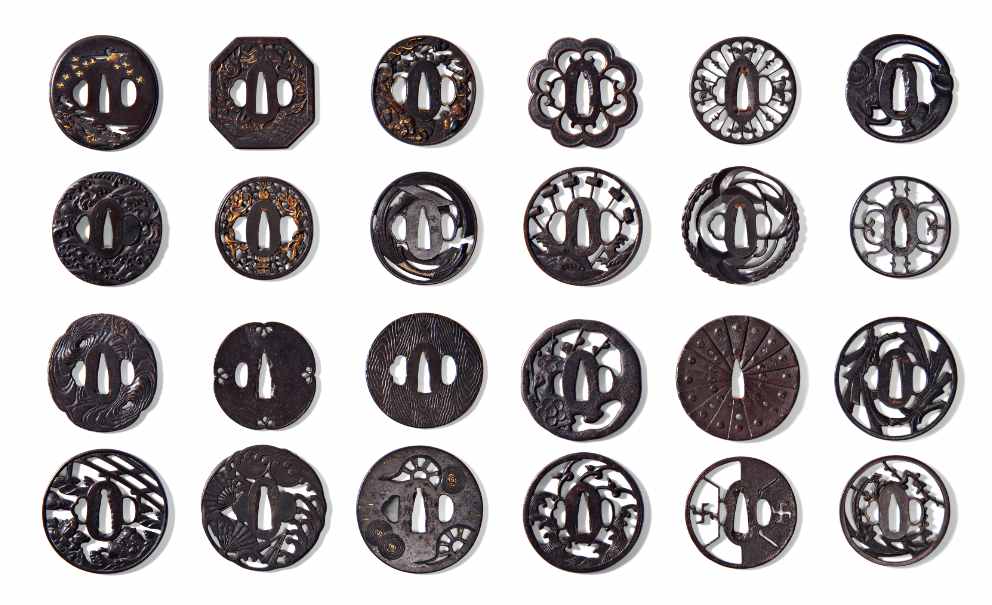 Tvary katana tsuba