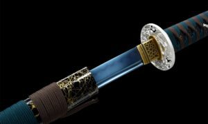 Aokiba Katana Meč (青牙) – Modrý Tesák