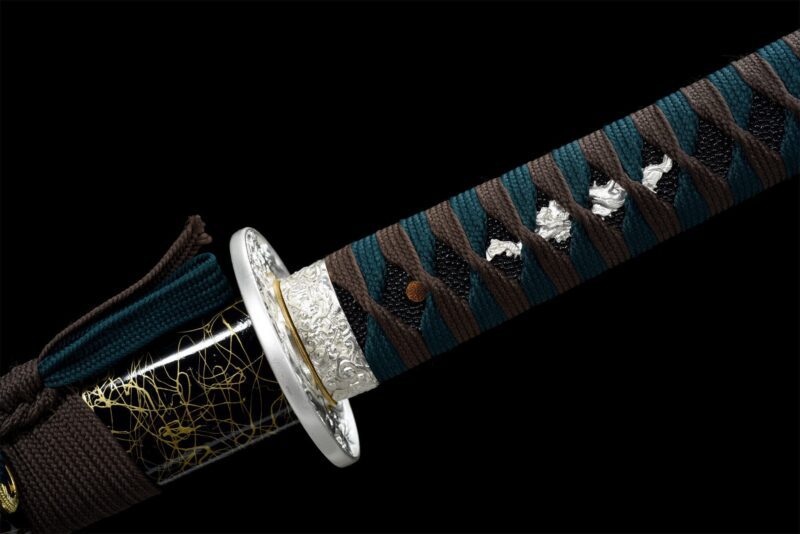 Aokiba Katana Meč (青牙) – Modrý Tesák