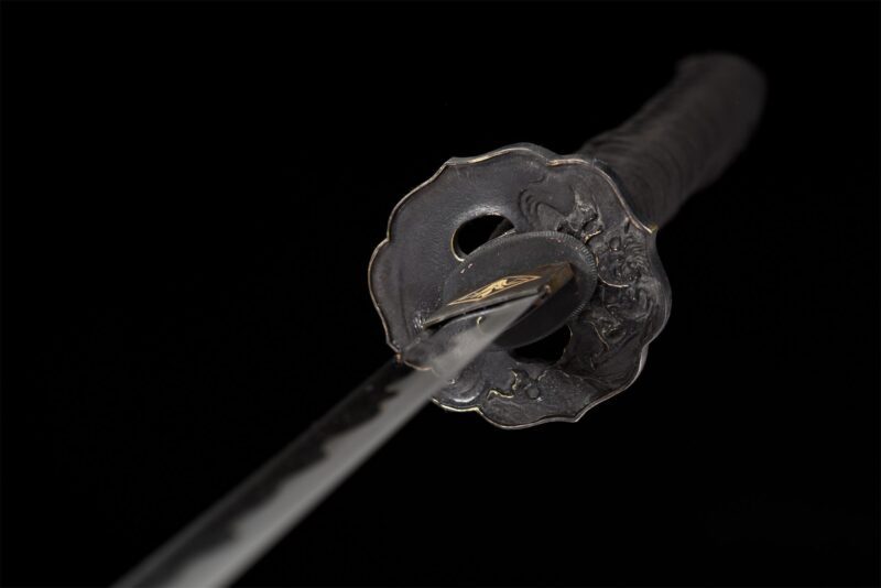 Damask Katana Meč S Pravým Hamonom