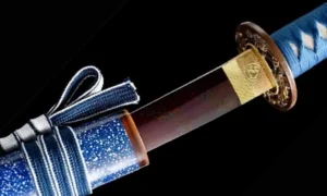 Gōkana Červený Damask Tanto (豪華な) - Luxusný