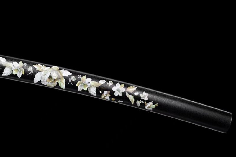Hanabira Katana Meč (花びら) – Kvetinový Okvetný Lístok