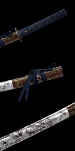 Kagemusha Katana Meč (影武者) – Tienový Bojovník