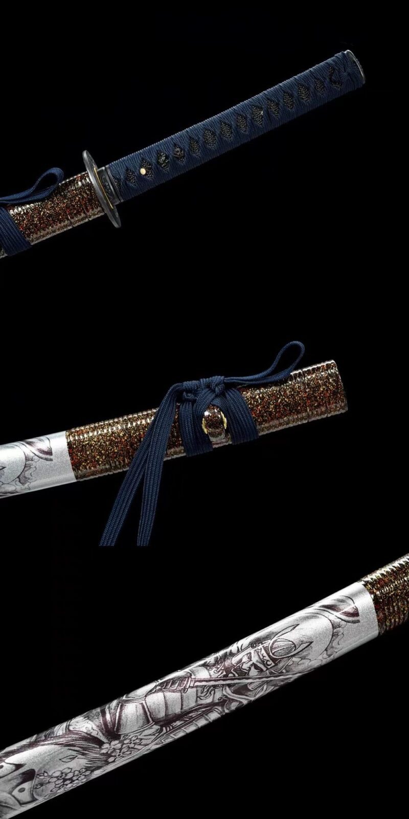 Kagemusha Katana Meč (影武者) – Tienový Bojovník