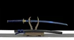 Modrá Čepeľ Katana