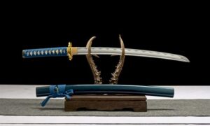 Modrý Wakizashi