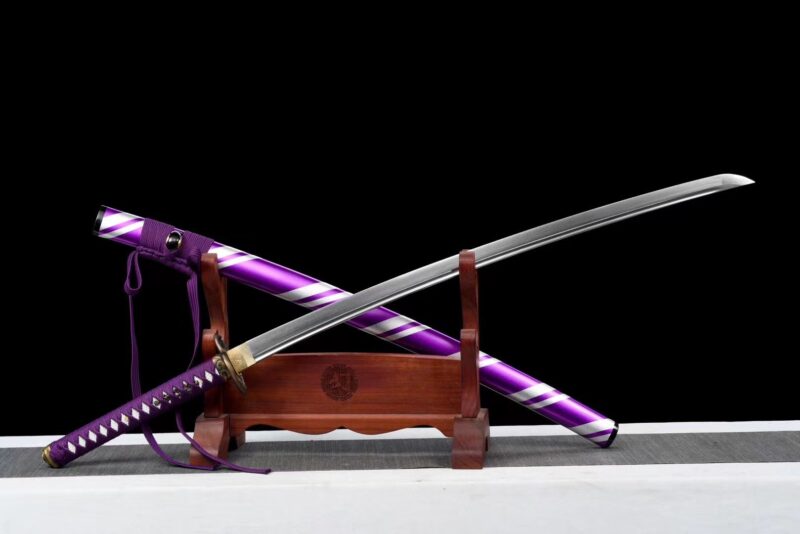 Murasaki Hebi Katana Meč (紫蛇) – Fialový Had