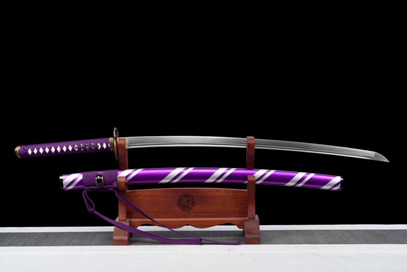 Murasaki Hebi Katana Meč (紫蛇) – Fialový Had