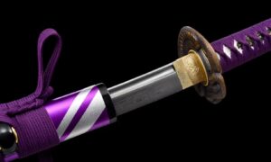 Murasaki Hebi Katana Meč (紫蛇) – Fialový Had